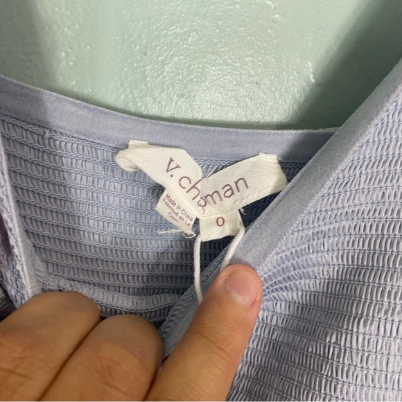 V Chapman Lotus Ruffle Body Con Ruffle Stretch Midi Size‎ 0 - Picture 5 of 6